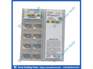 Place of Origin: Japan 
Brand Name: Hitachi 
Model Number: All model 
Material: Hard Alloy 
Usage: Thread Turning Tool 
Hardness: 60-350 
Coating: PVD/CVD 
Model: APMT1604PDER-HT JP4020
Grade: JP4020
Price: More competitive 
Delivery: Within 3-5