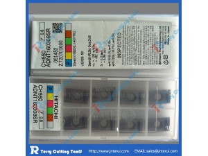 Place of Origin: Japan 
Brand Name: Hitachi 
Model Number: All model 
Material: Hard Alloy 
Usage: Thread Turning Tool 
Hardness: 60-350 
Coating: PVD/CVD 
Model: ADMT12T308L CY250 
Grade: CY250 
Price: More competitive 
Delivery: Within 3-5 day