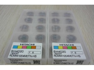 Place of Origin: Japan 
Brand Name: Hitachi 
Model Number: All model 
Material: Hard Alloy 
Usage: Thread Turning Tool 
Hardness: 60-350 
Coating: PVD/CVD 
Model: RDMW1204MOTN-HS SH4020 
Grade: SH4020 
Price: More competitive 
Delivery: Within 3