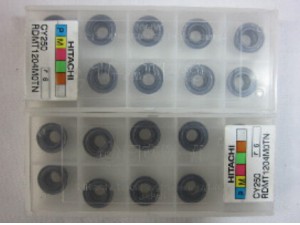 Hitachi tungsten cnc insert RDMT1204MOTN CY250 with competitive price, fast delivery, carbide brazed insert