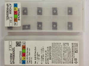 Hitachi high cutting precision cnc indexable insert MPHW060304ZEL ATH08M with attractive price, tungsten insert, original insert