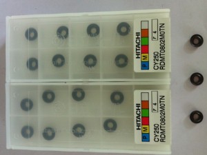 Hitachi cnc indexable insert RDMT0802MOTN CY250 with reasonable price, fast delivery, cnc insert