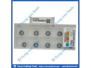 Place of Origin: Japan 
Brand Name: Hitachi 
Model Number: All model 
Material: Hard Alloy 
Usage: Thread Turning Tool 
Hardness: 60-350 
Coating: PVD/CVD 
Model: RDMT0802MOTN CY250