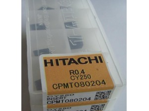 Place of Origin: Japan 
Brand Name: Hitachi 
Model Number: All model 
Material: Hard Alloy 
Usage: Thread Turning Tool 
Hardness: 60-350 
Coating: PVD/CVD 
Model: CPMT080204 CY250 