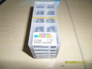 Hitachi original cemented carbide insert CPMT 120308Z CY250 for CNC cutting tools with attractive price