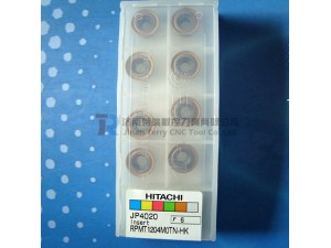 Hitachi carbide insert RPMT1204MOTN-HK JP4020 at reasonable price, high cutting precision