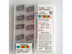Hitachi carbide indexable insert JDMT150508R PTH30E at best price, high cutting precision, original