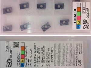 Hitachi carbide milling insert ACMT100304R CY250 at reasonable price, high precision