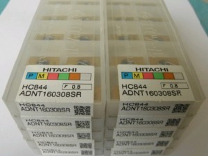 Hitachi carbide turning insert ADNT160308SR HC844 with discount price, fast delivery