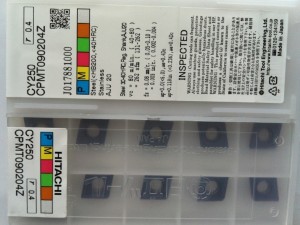 Hitachi cutting inserts milling cutting ADET160304SR CH550