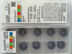Hitachi milling cutting inserts JDMT070202R JP4020