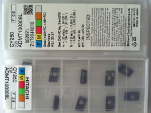 Hitachi carbide milling inserts JDMT150520R JP4020