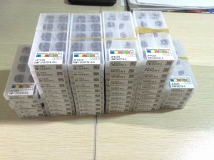 Hitachi high cutting performance milling inserts RDMT1204MOTN CY250