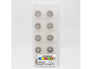 Hitachi round carbide milling inserts RDMT10T3MOTN JP4020